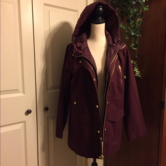 Love Tree Jackets & Blazers - Love Tree hooded coat size large